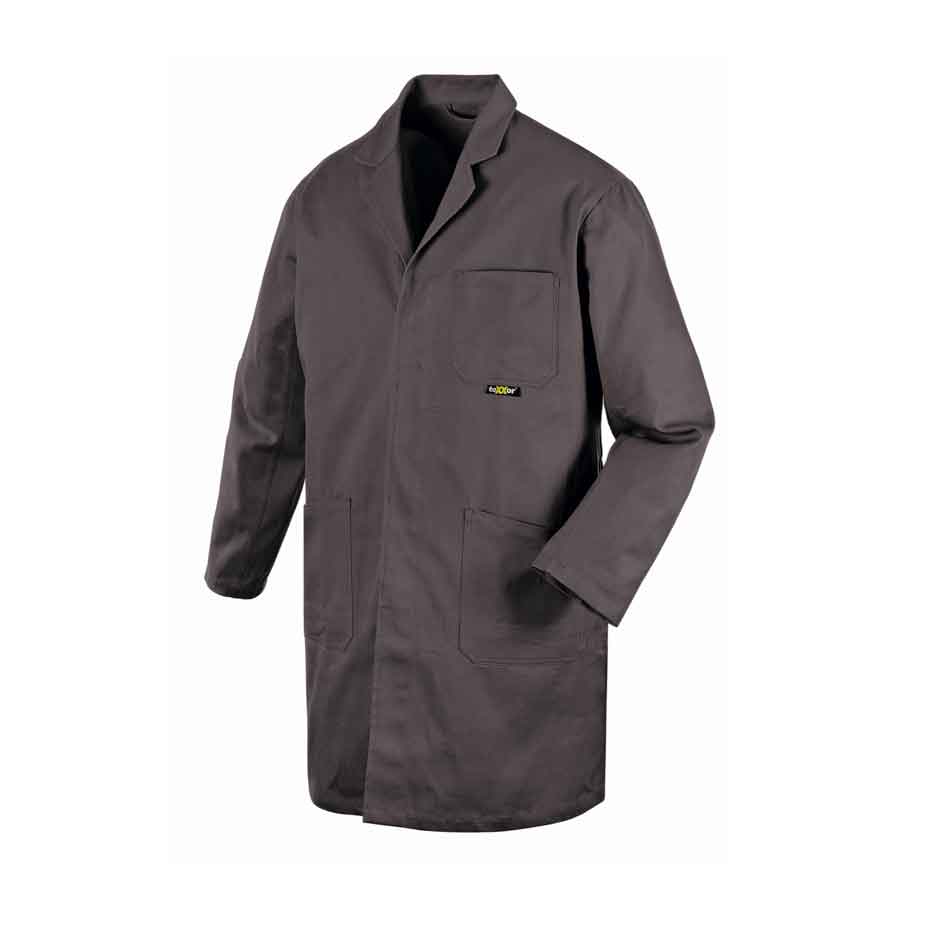 Arbeitskittel 100% Baumwolle TEXXOR 8062 grau (Gr.S-XXXL)