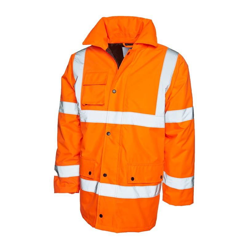 Warnschutz-Parkajacke UC803 Uneek gelb/orange (Gr.S-5XL)