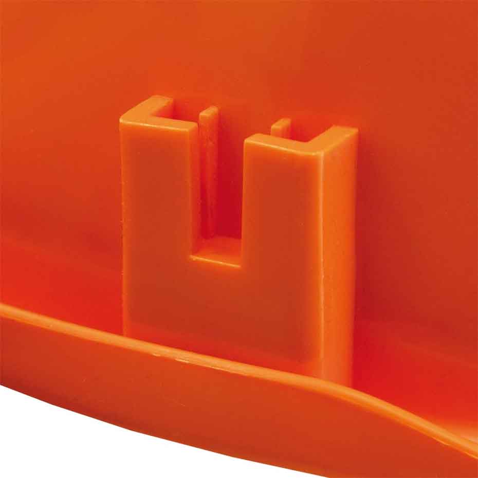 Schutzhelm aus HDPE-Kunststoff 6-Punkt (Gr.54-62cm)