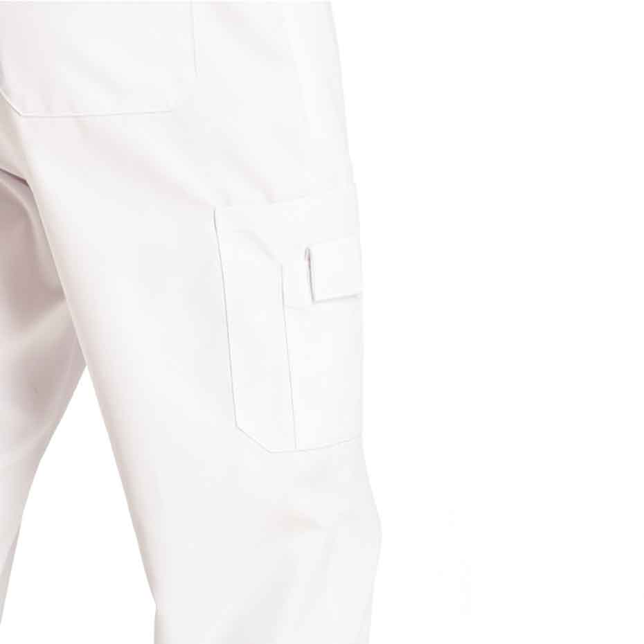 Leiber Unisex Schlupfhose 12/2370 weiß (Gr.XS-XXXL)