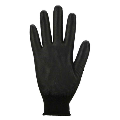 Feinstrickhandschuhe mit PU-Beschichtung Asatex 3702 schwarz (Gr.7-11)