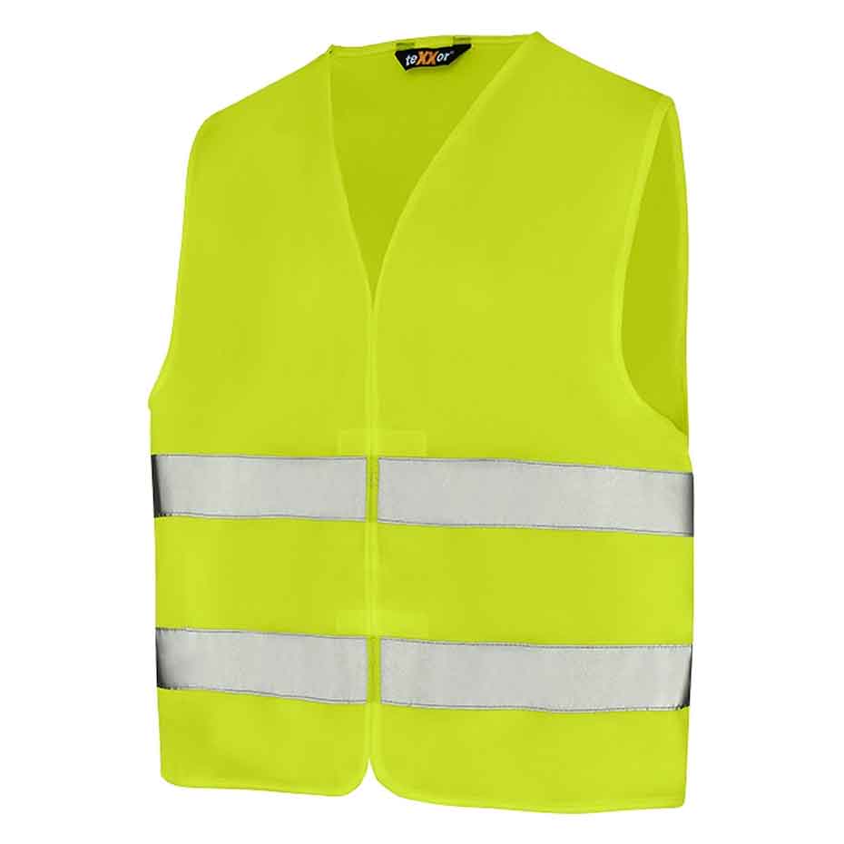 Warnweste Texxor WINNIPEG gelb/orange (Einheitsgröße)