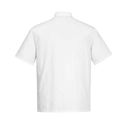 Kochjacke Cumbria C733 Portwest schwarz/weiß (Gr.XS–4XL)