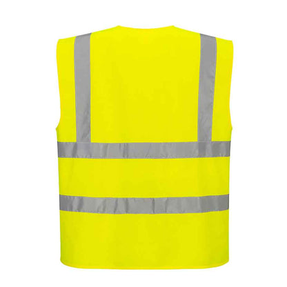 Warnweste mit Schulterreflexband C375 Portwest gelb/orange (Gr.XS-5XL)