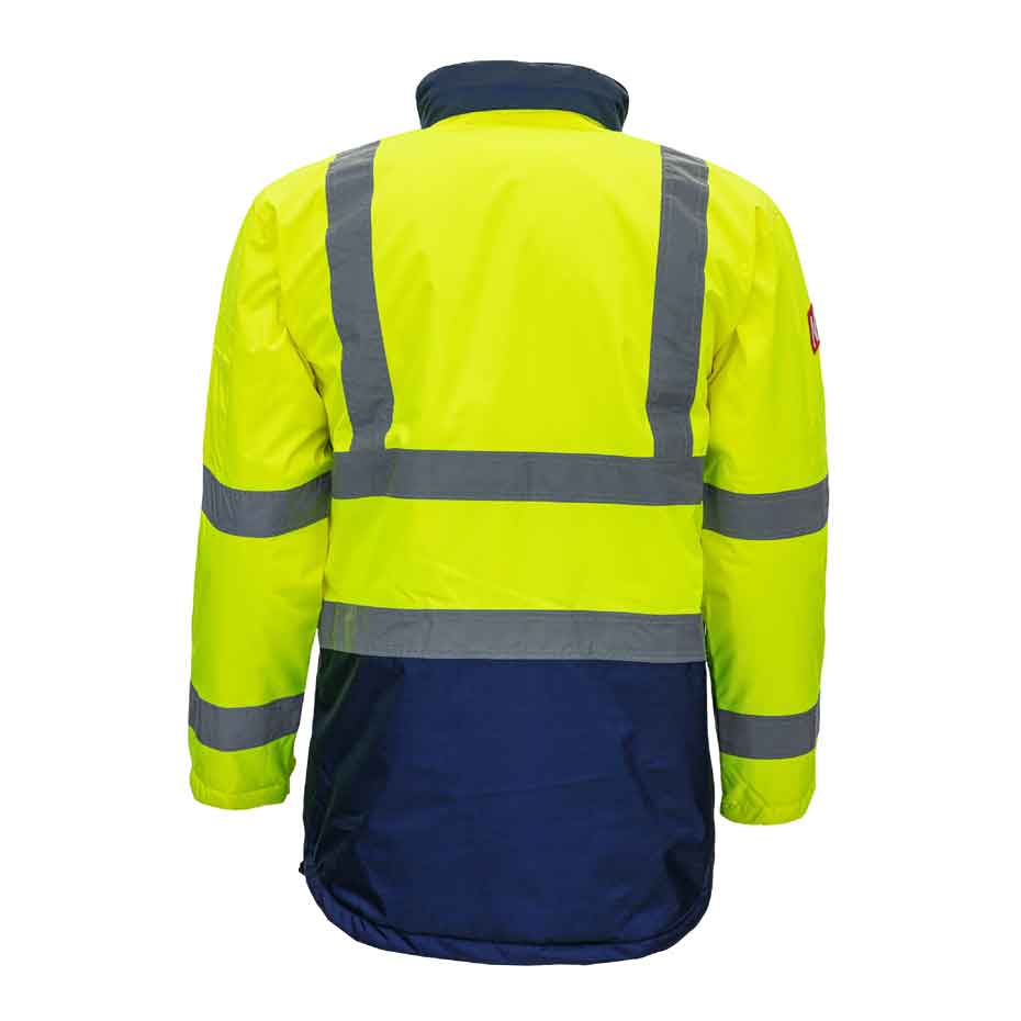 Warnschutz-Parkajacke NITRAS 7144/7145 MOTION TEX VIZ gelb/orange (Gr.XS-4XL)