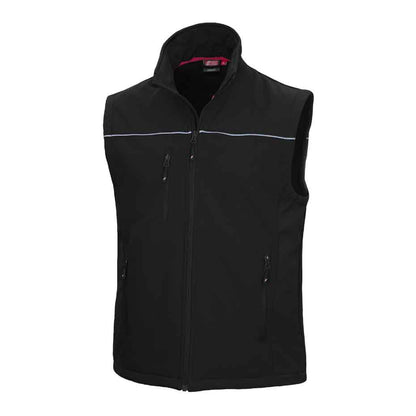 Softshellweste Nitras Motion Tex Light 310g/m² schwarz, grau, weiß (Gr.XS-5XL)