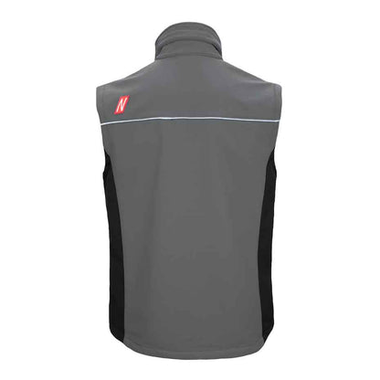 Softshellweste Nitras Motion Tex Light 310g/m² schwarz, grau, weiß (Gr.XS-5XL)