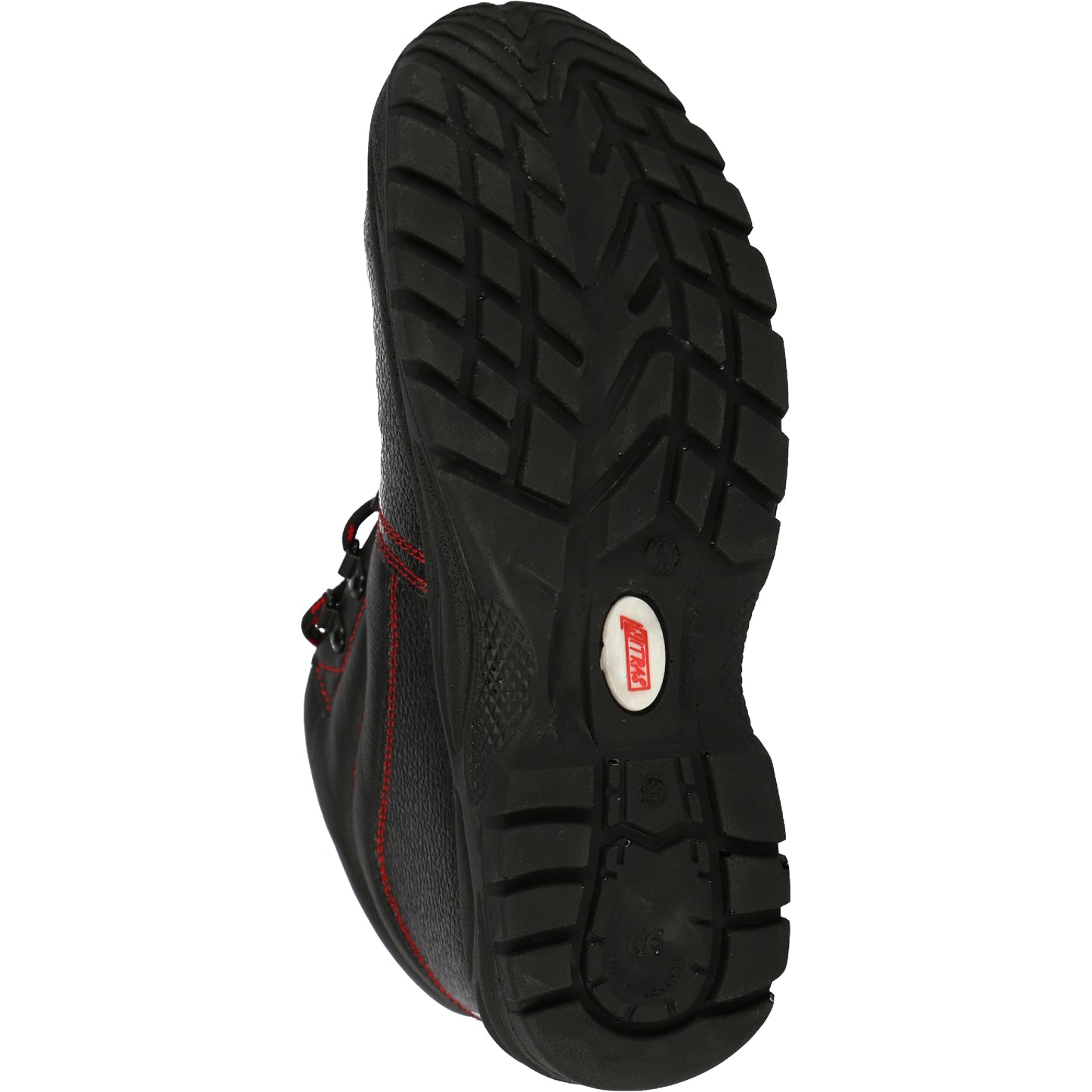 Sicherheitsstiefel S3 NITRAS 7206 BASIC STEP MID schwarz/rot (Gr.40-47)