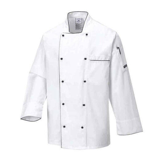 Kochjacke Executive C776 Portwest weiß (Gr.XS-XXXL)