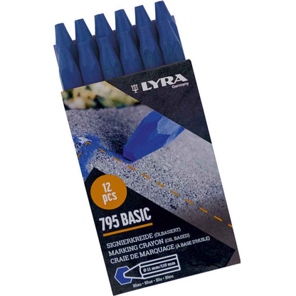 Signierkreide Lyra 795 ECONOMY sechseckig (12 Stück)