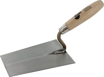 Kantige Kelle Edelstahl (160/180 mm)