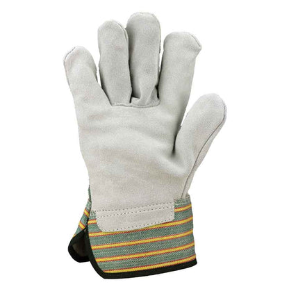 Rindspaltleder-Handschuhe Asatex FALKE G grün (Gr. 10,5)