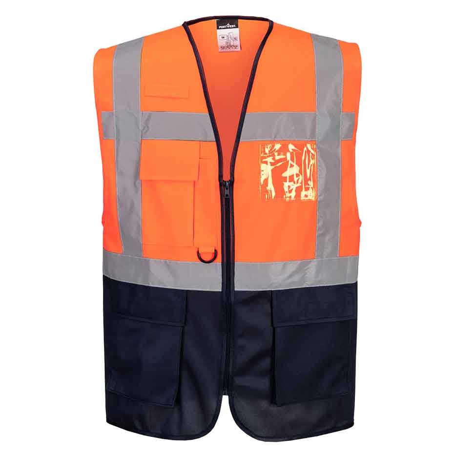 Warnweste Executive C476 Portwest (Gr.XS-5XL)