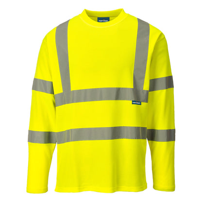 Warnschutz Langarm T-Shirt S278 Portwest gelb/orange (Gr.S-4XL)