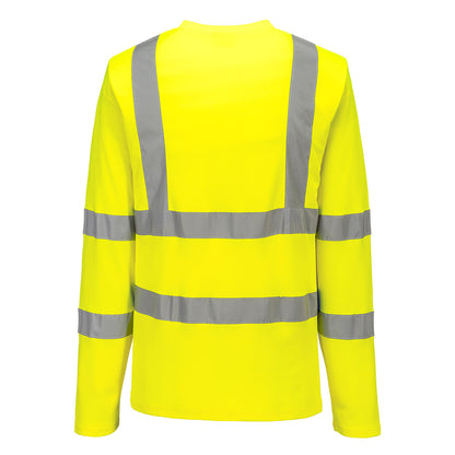 Warnschutz Langarm T-Shirt S278 Portwest gelb/orange (Gr.S-4XL)