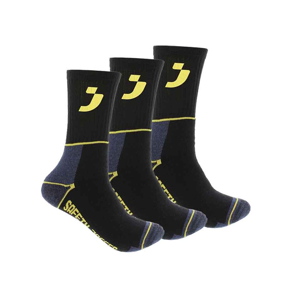 3 Paar Arbeitssocken Safety Jogger SJSOCK schwarz