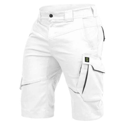 Leibwächter Herren Shorts Flex Line weiß/grau (Gr.46-60)