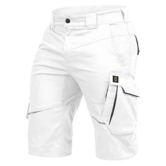 Leibwächter Herren Shorts Flex Line weiß/grau (Gr.46-60)