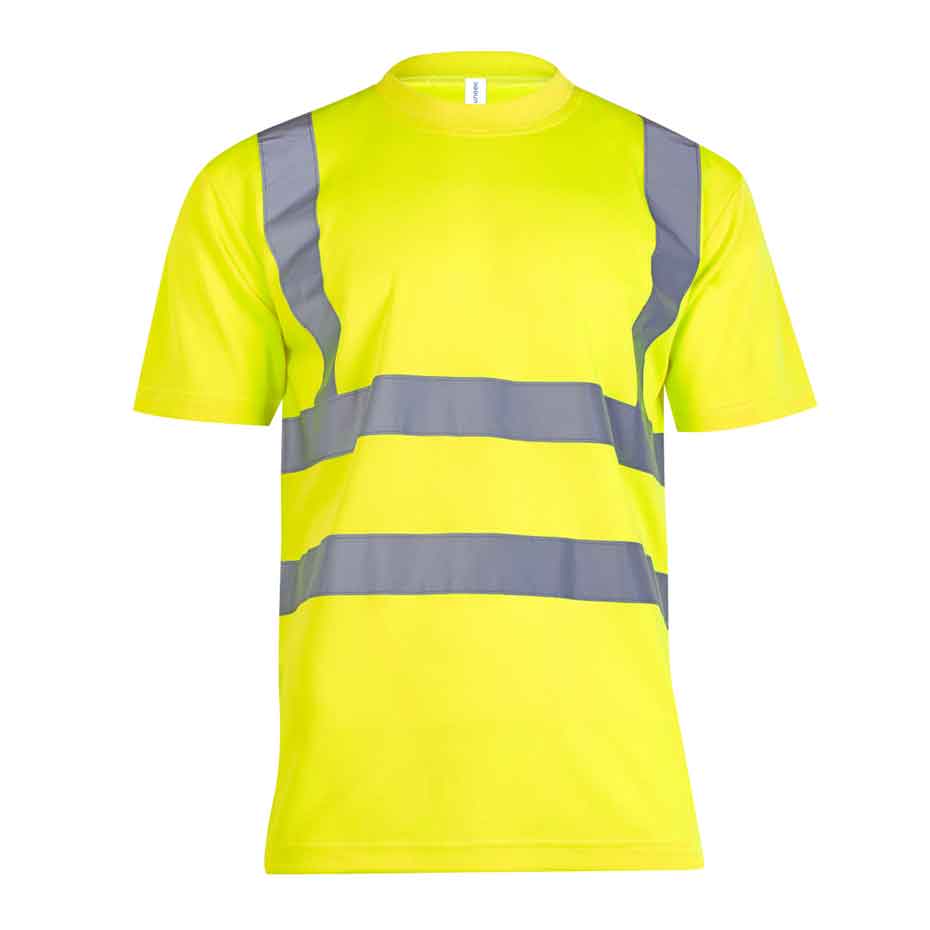 Warnschutz T-Shirt UC810 Uneek 175g/m² gelb/orange (Gr.S-5XL)