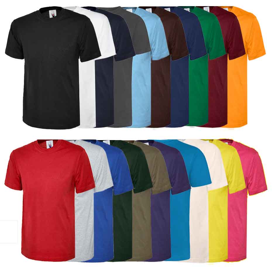 T-Shirt UC301 Uneek 100 % Baumwolle 180 g/m² (Gr.XS-6XL)