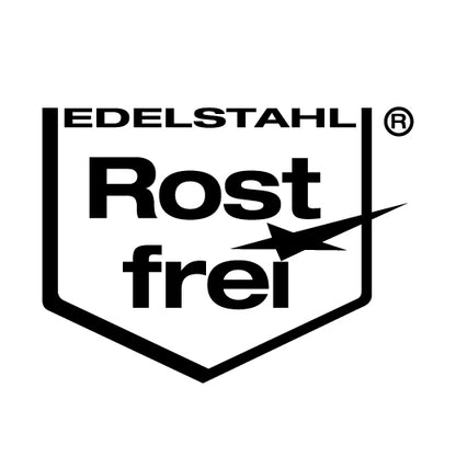 Kantige Kelle Edelstahl (160/180 mm)
