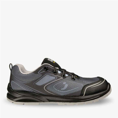 Sportlicher ESD Sicherheitsschuh CADOR S1 P grau/schwarz (Gr.35-48)