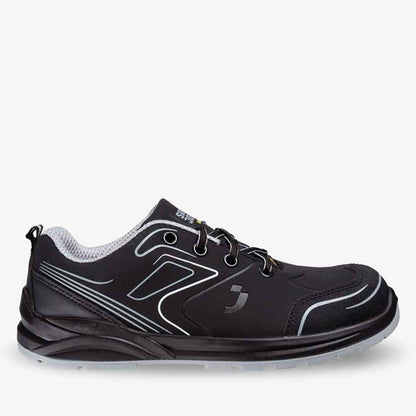 Sportlicher halber ESD Sicherheitsschuh CADOR S3 LOW schwarz (Gr.40-47)