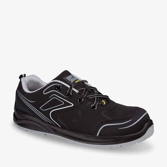 Sportlicher halber ESD Sicherheitsschuh CADOR S3 LOW schwarz (Gr.40-47)