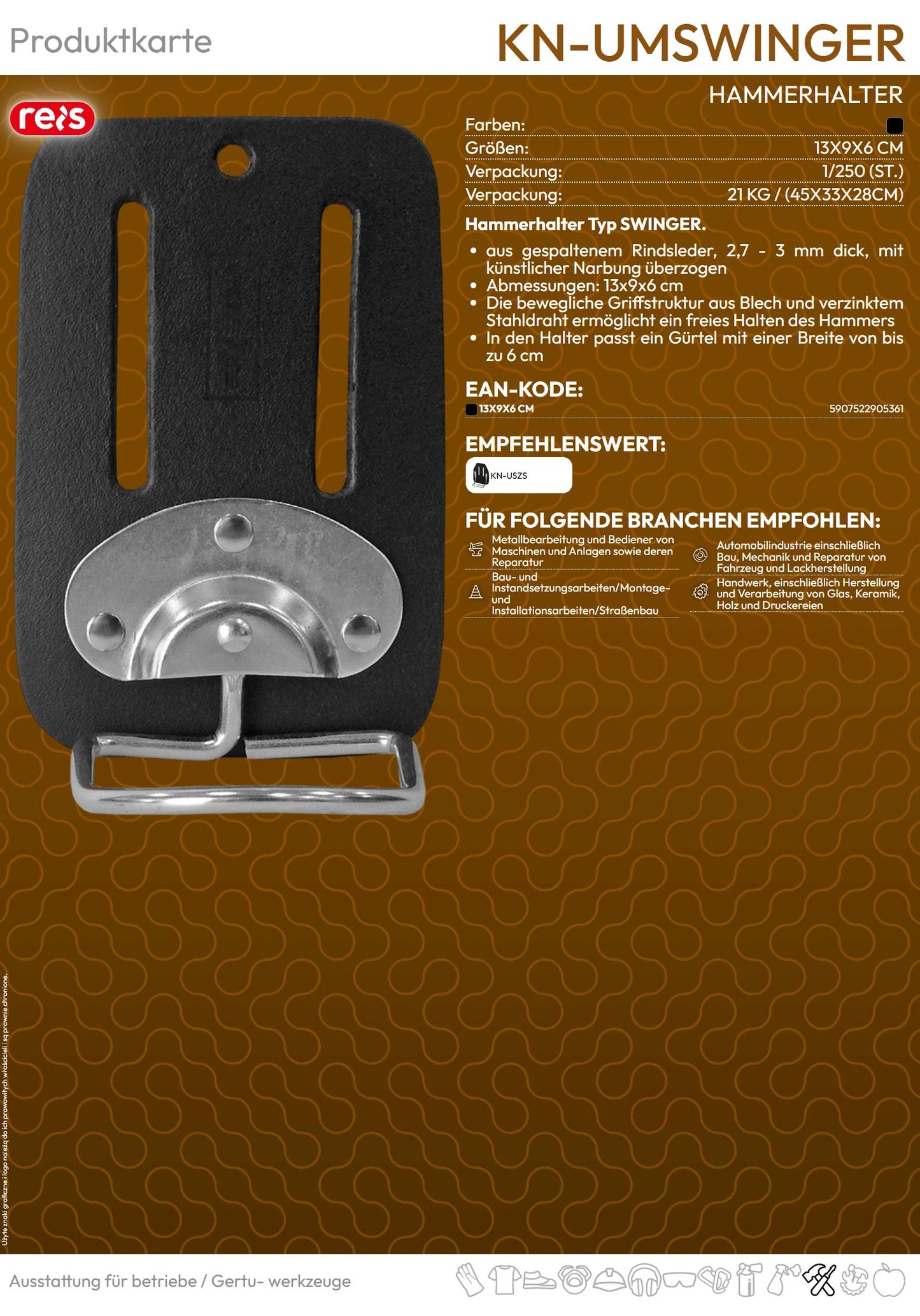 Hammerswinger schwarz