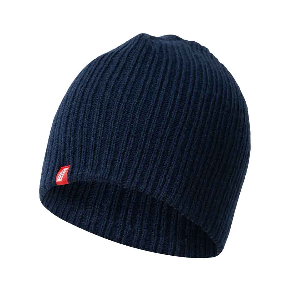 Strickmütze gefüttert Nitras 732 schwarz, marine, grau
