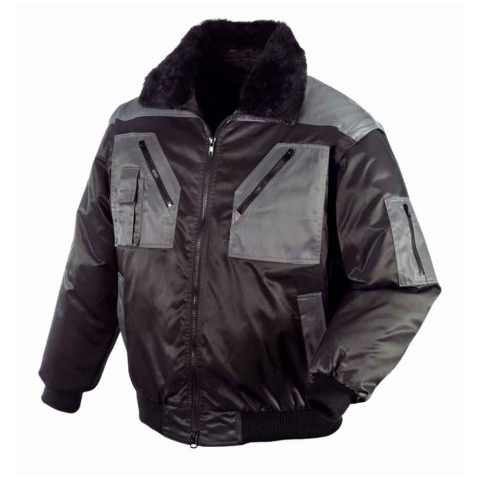 Pilotenjacke 4 in 1 Texxor 4176 OSLO  schwarz/anthrazit (Gr.S-5XL)