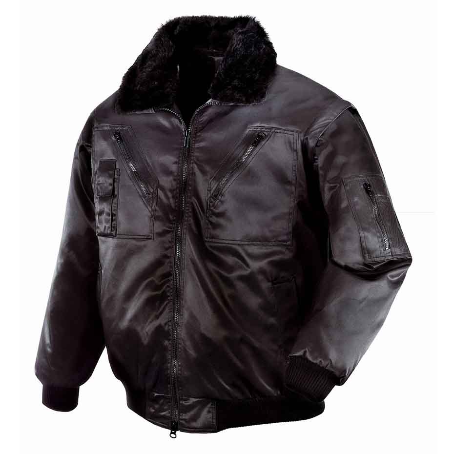 Pilotenjacke 4 in 1 Texxor 4176 OSLO schwarz (Gr.S-5XL)