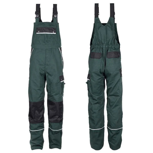 TMG Herren Latzhose 320g/m² grün (Gr.46-60)