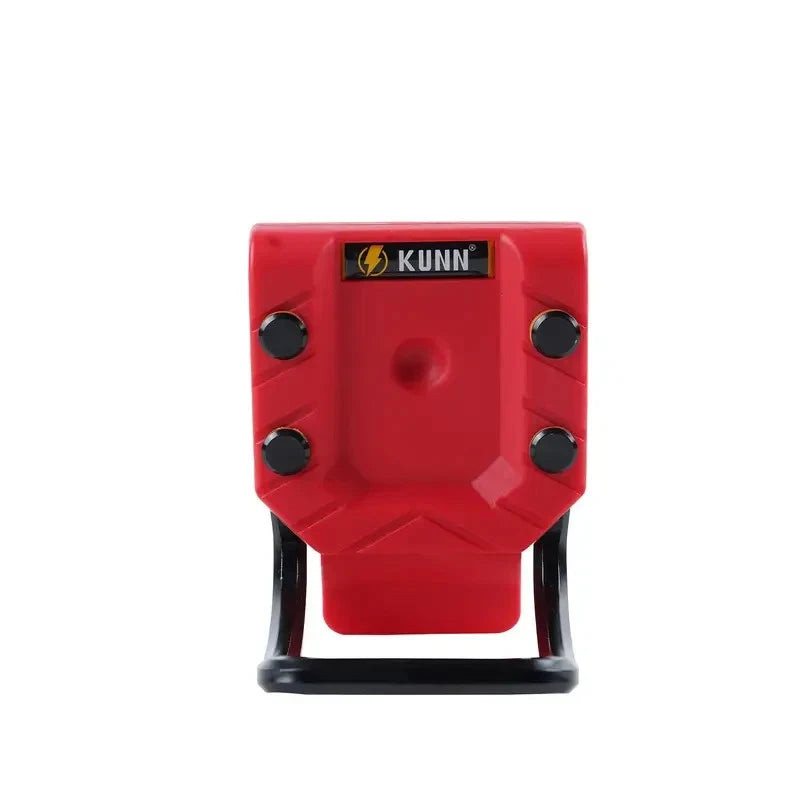 Hammerhalter für Gürtel aus Metall rot