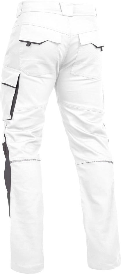 Leibwächter Herren Bundhose FLEXH24 Flex Line weiß/grau (Gr.46-60)