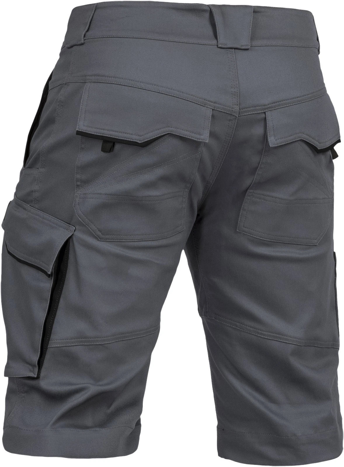 Leibwächter Herren Shorts Flex Line grau/schwarz (Gr.46-60)