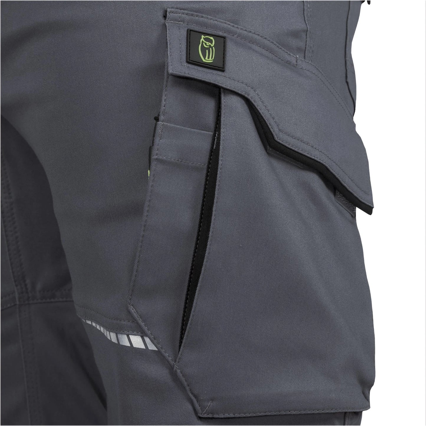 Leibwächter Herren Shorts Flex Line grau/schwarz (Gr.46-60)