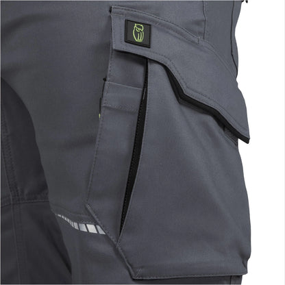 Leibwächter Herren Shorts Flex Line grau/schwarz (Gr.46-60)