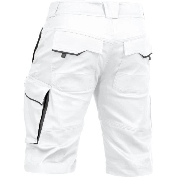 Leibwächter Herren Shorts Flex Line weiß/grau (Gr.46-60)