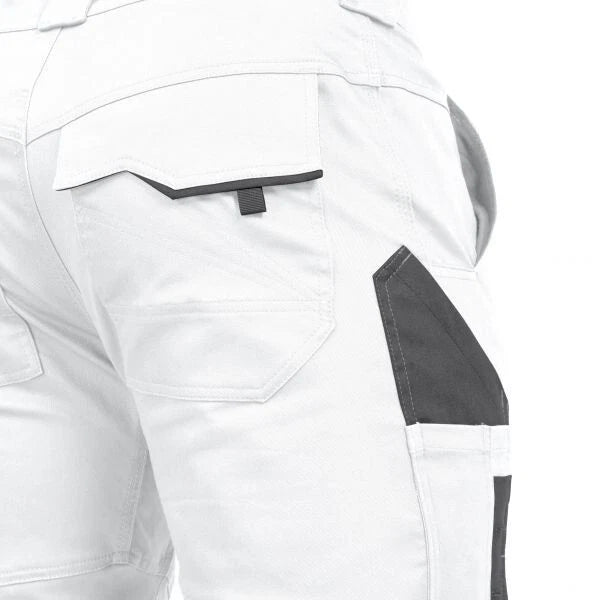 Leibwächter Herren Shorts Flex Line weiß/grau (Gr.46-60)