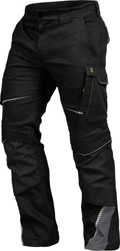 Leibwächter Herren Bundhose FLEXH24 Flex Line schwarz/grau (Gr.46-60)