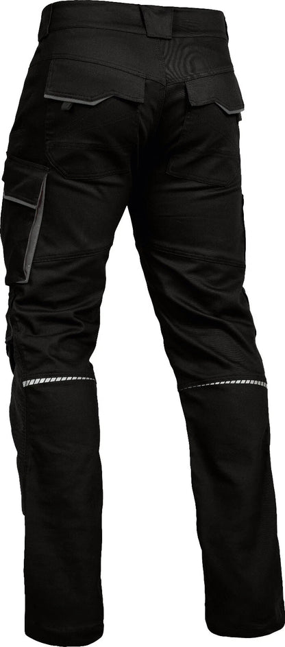 Leibwächter Herren Bundhose FLEXH24 Flex Line schwarz/grau (Gr.46-60)
