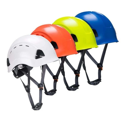 Premium Schutzhelm für Höhenarbeiten mit Kinnriemen belüftet PS63 Portwest (Gr.52-63 cm)