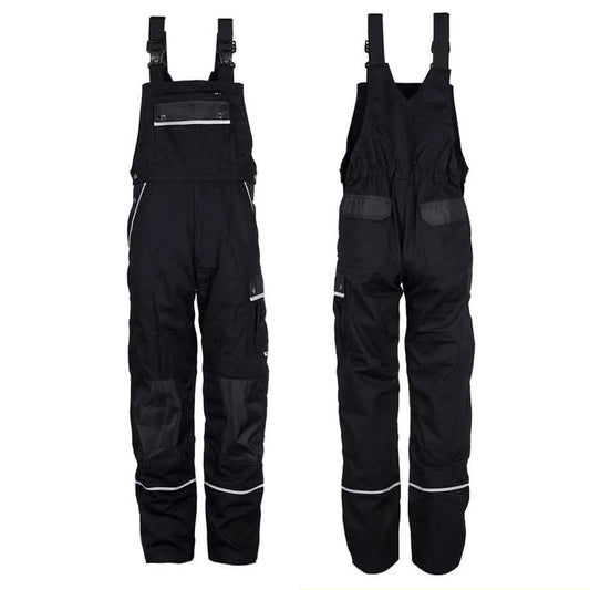 TMG Herren Latzhose 320g/m² schwarz (Gr.46-60)