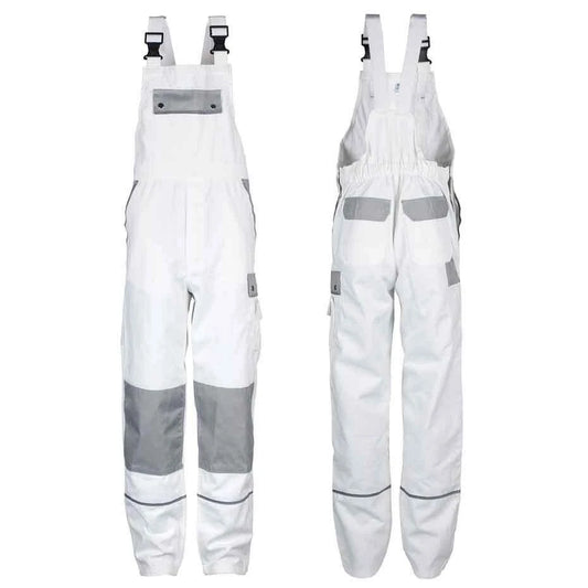 TMG Herren Latzhose 320g/m² weiß (Gr.46-60)